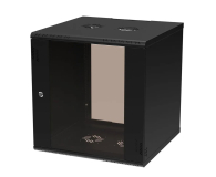 Extralink Wisząca 19" 12U 600x600mm Premium jednosekcyjna (czarna) EX.39380 - 1323235 - zdjęcie 2